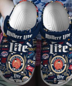 Beer Miller Lite Crocs Funny For Fans