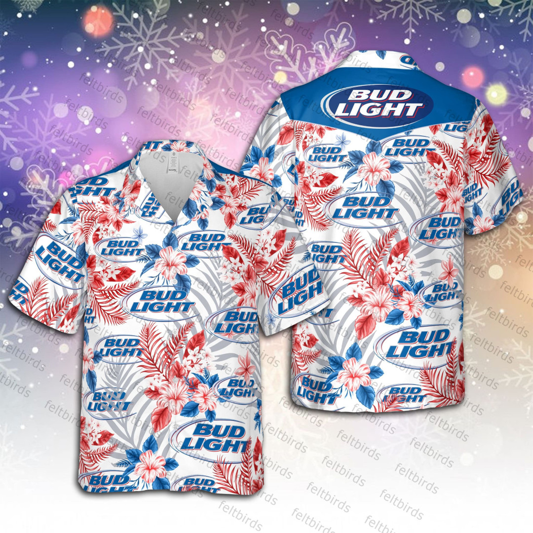 Unisex Bud Light Seltzer Hawaiian Shirt Size Fron S To 5xl