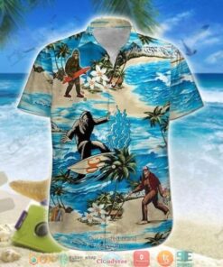 Big Foot Hawaiian Shirt For Men Women