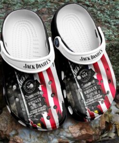 Black Whiskey Jack Daniels Crocs Funny For Fans