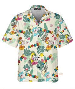 Boo-bies Pattern Mario Hawaiian Shirt Gifts Idea