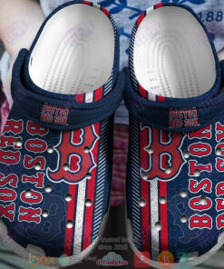 Boston Red Sox Crocs Crocband Shoes Clogs For Fans