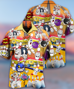 What Happens At Bowling Stays At Bowling Hawaiian Shirt Gift