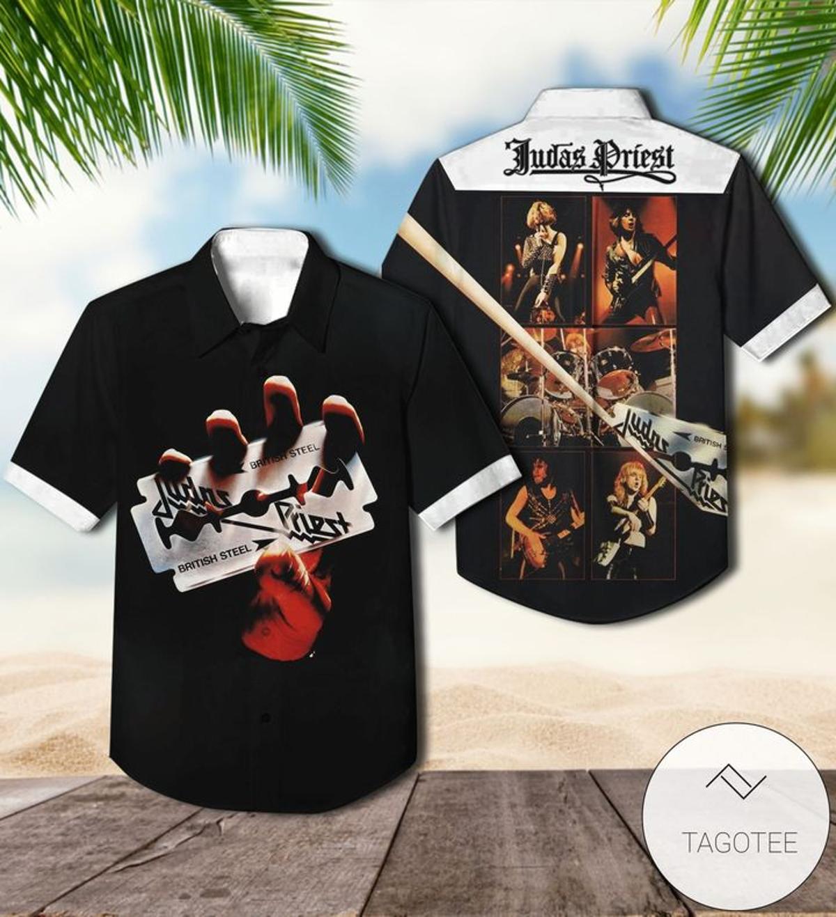 Heavy Metal Band Judas Priest Hawaiian Shirt For Men Women