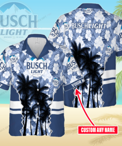 Busch Light Custom Name Hawaiian Shirt Gift Idea