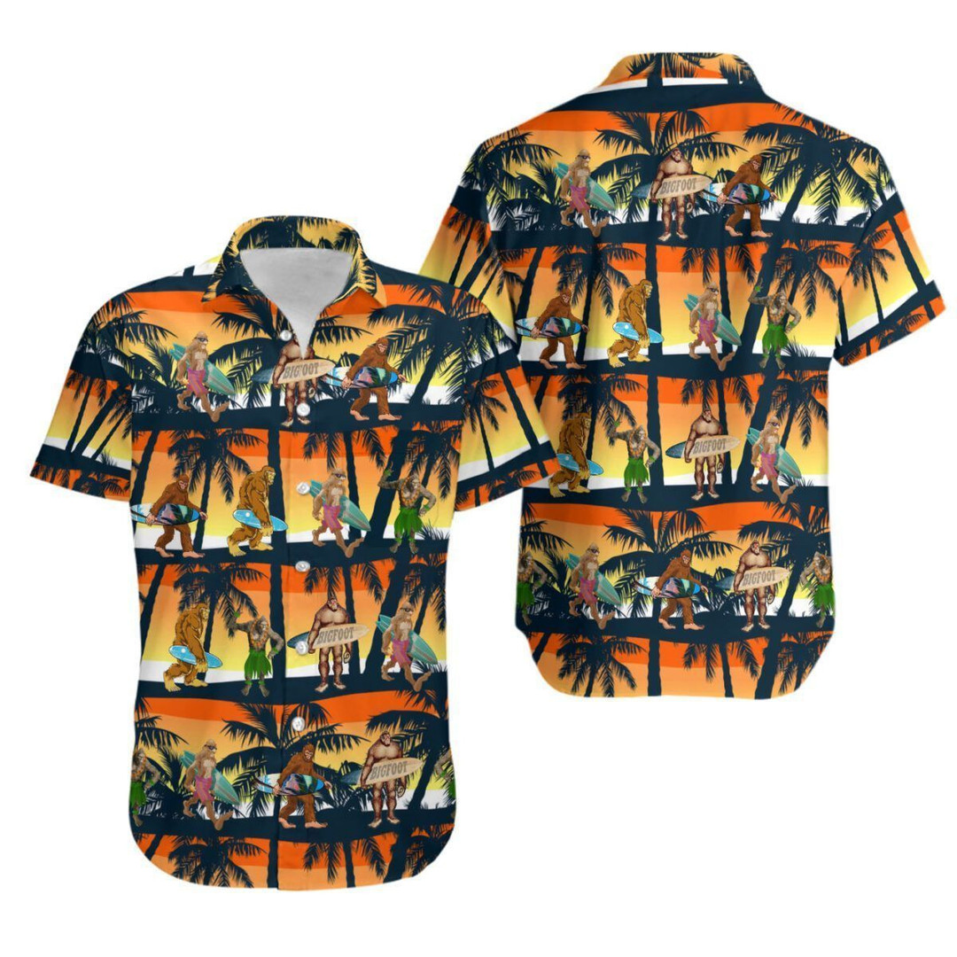 Hawaiian Sasquatch Shirt For Men Women