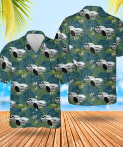 Car Tesla Hawaiian Shirt Gifts Idea