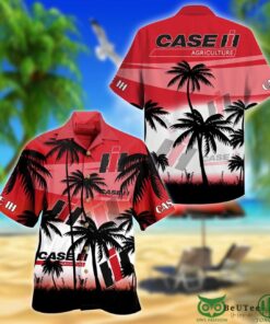 Case Ih Agriculture Palm Hawaiian Shirt Best Gift