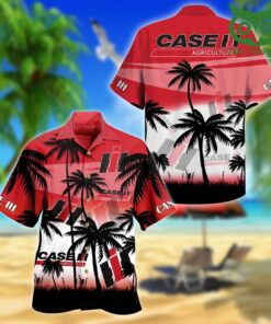 Case Ih Palm Agriculture Hawaiian Shirt Gift