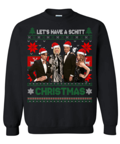 Characters Let’s Have A Schitts Creek Christmas Sweatshirt