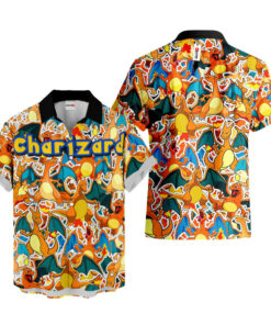 Charizard Hawaiian Shirt Gifts Idea