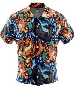 Charizard Mega Evolution Pokemon Hawaiian Shirt