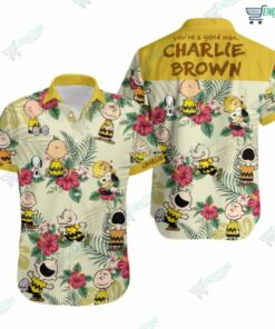 Charlie Brown Charlie Brown Hawaiian Shirt For Men Women