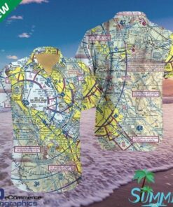 Chart Aviation Hawaiian Shirts For Men Women