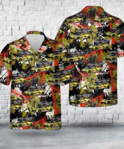 Chevrolet Corvette Hawaiian Shirt For Women