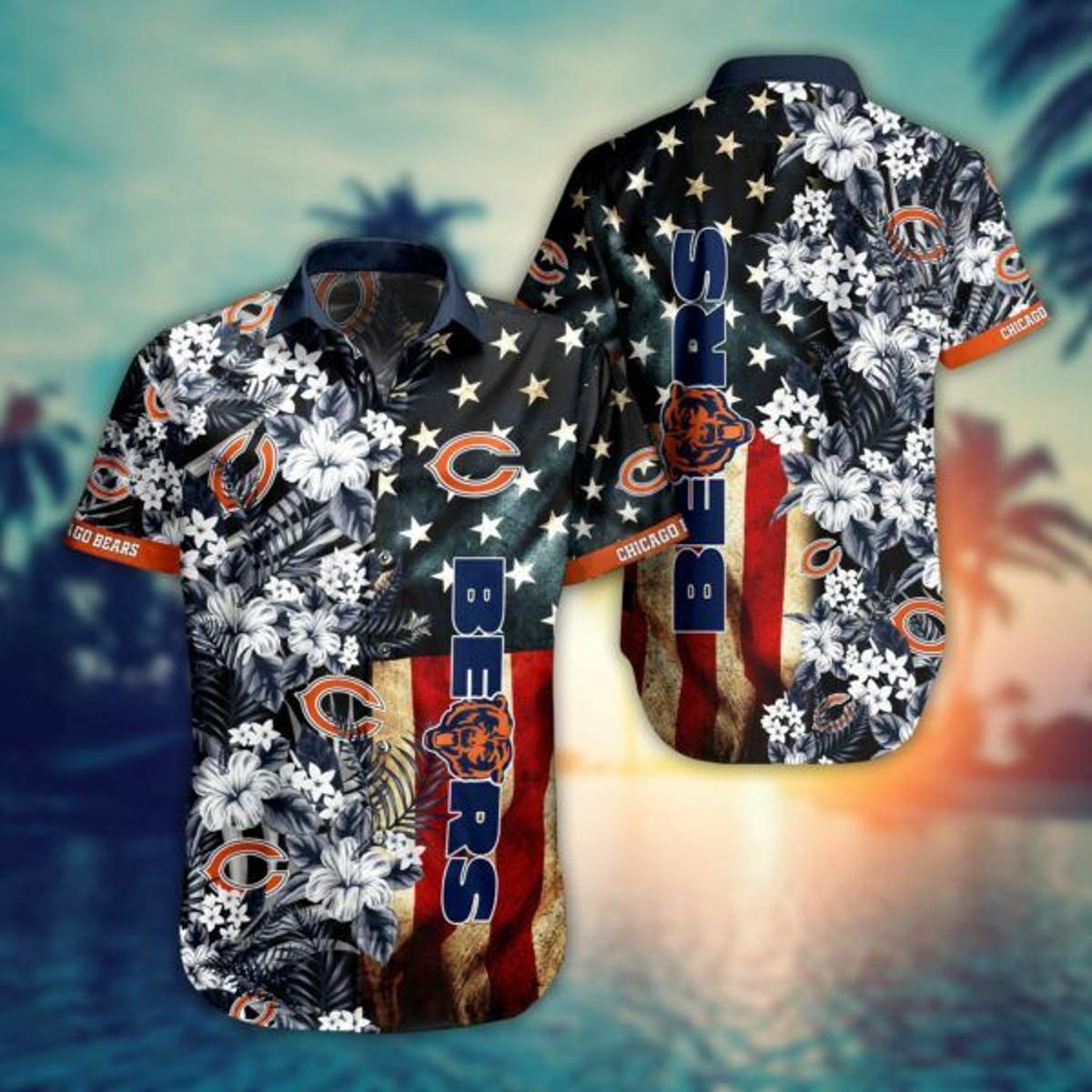 Chicago Bears Hawaiian Shirt For Men And Women