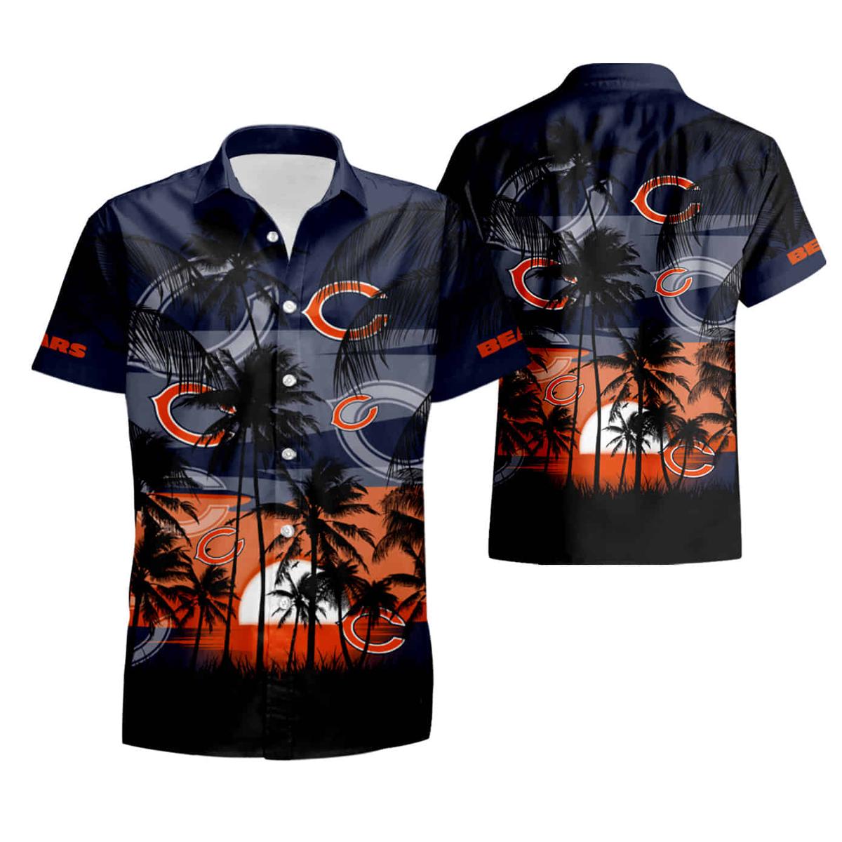 Chicago Bears Hawaiian Shirt Best Gift For Fans