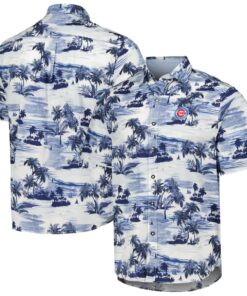 Chicago Cubs Tommy Bahama Tropical Horizons Hawaiian Shirt