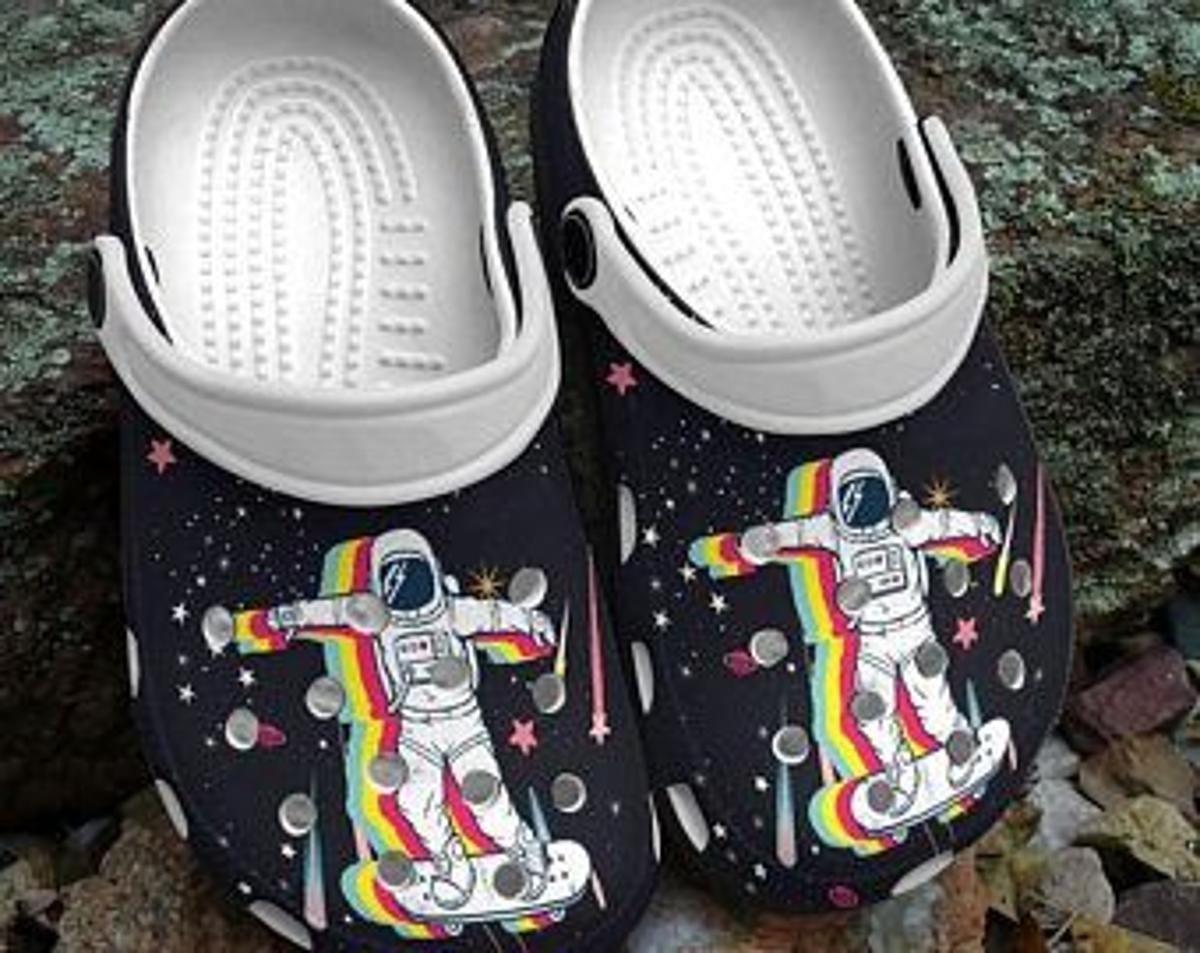 Custom Name Astronaut Crocs Funny For Fans