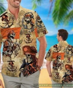 Clemson Tigers Pirates Aloha Hawaiian Shirt Gift