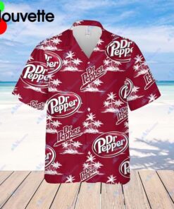 Usa Flag Dr Pepper Hawaiian Shirt Outfit For Men