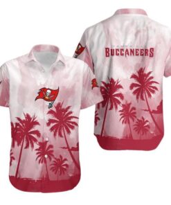 Coconut Football Floral Buccaneers Hawaiian Shirt Size Fron S To 5xl