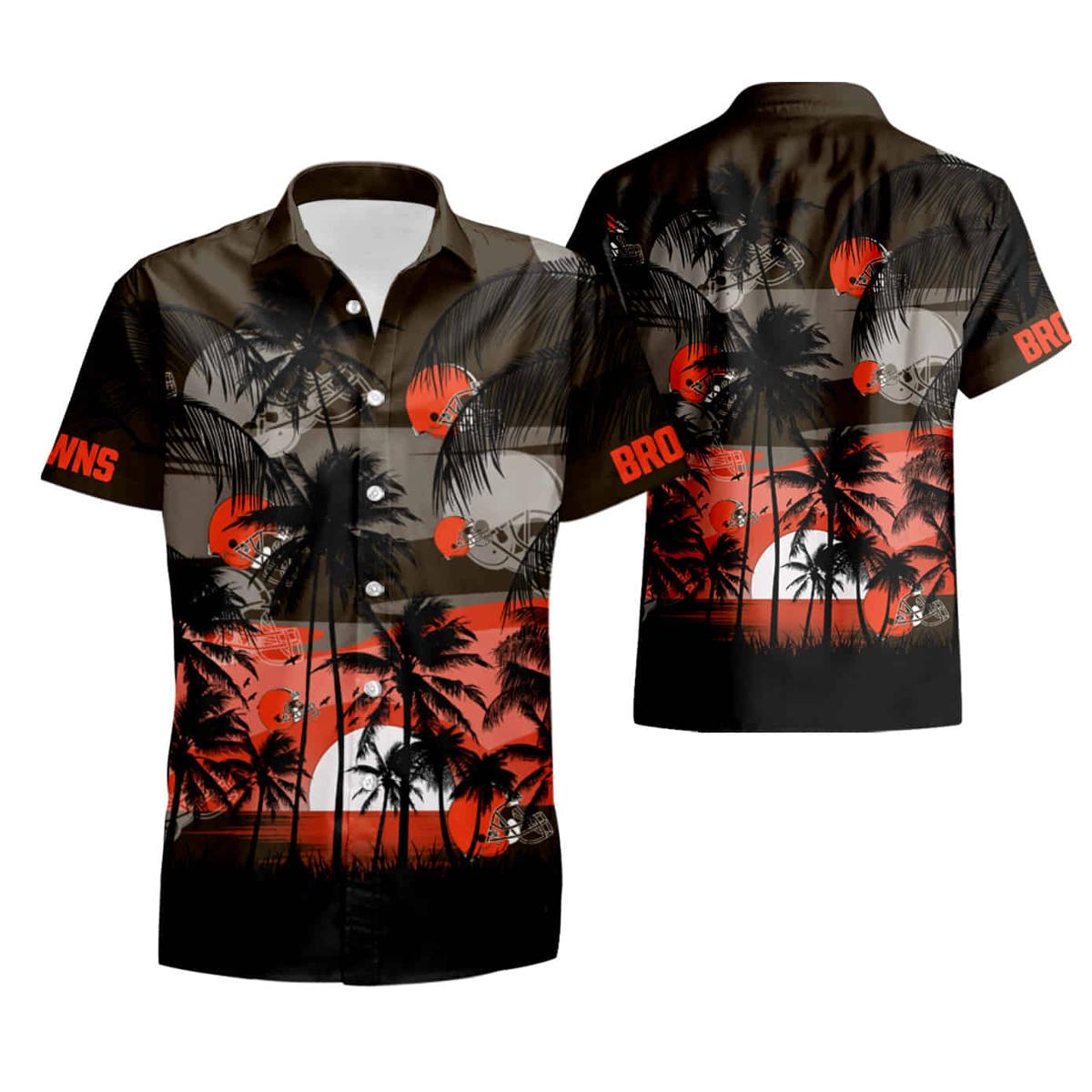 Cleveland Browns Hawaiian Shirt For Men Women