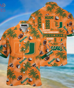 Baby Yoda Miami Hurricanes Hawaiian Shirt Outfit For Men