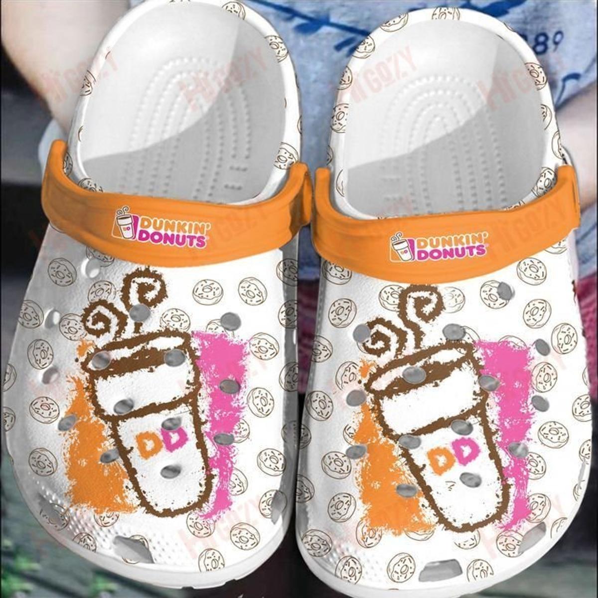 Dunkin Donuts Crocs For Mens And Womens