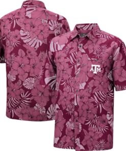 Texas A&m Aggies Tommy Bahama Big & Tall Hawaiian Shirt