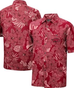 Colosseum The Dude Camp Razorback Hawaiian Shirt For Men Women