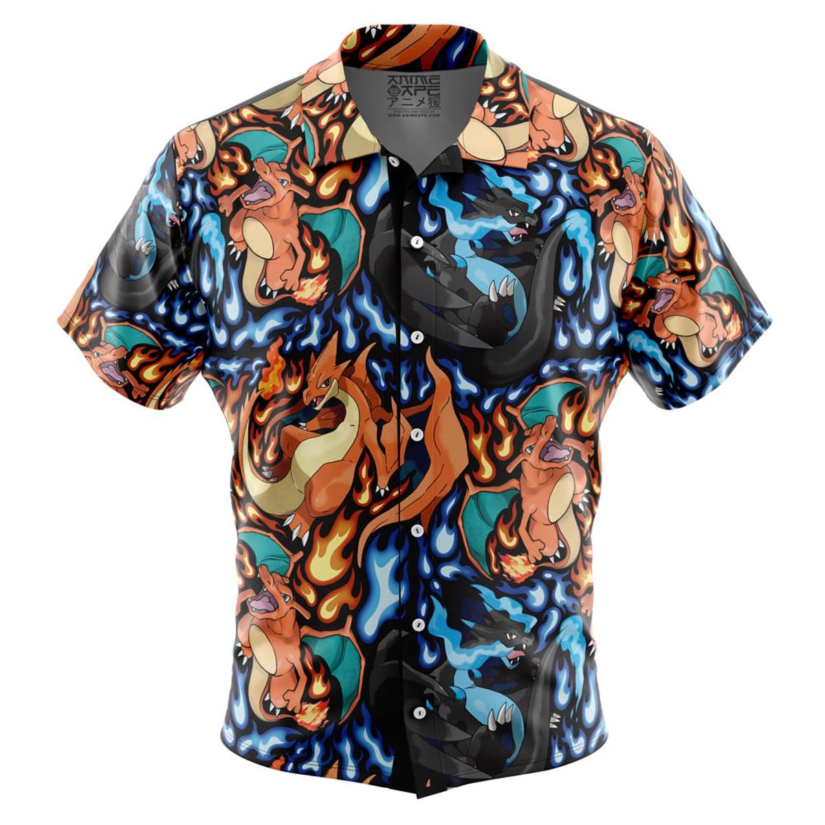 Blaziken Hawaiian Pokemon Shirt Outfit For Men