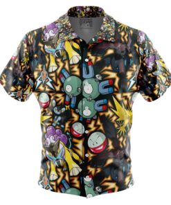 Comfimerch Electric Type Gengar Tropical Shirt