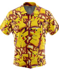 Comfimerch Pikachu Hawaiian Pokemon Shirt