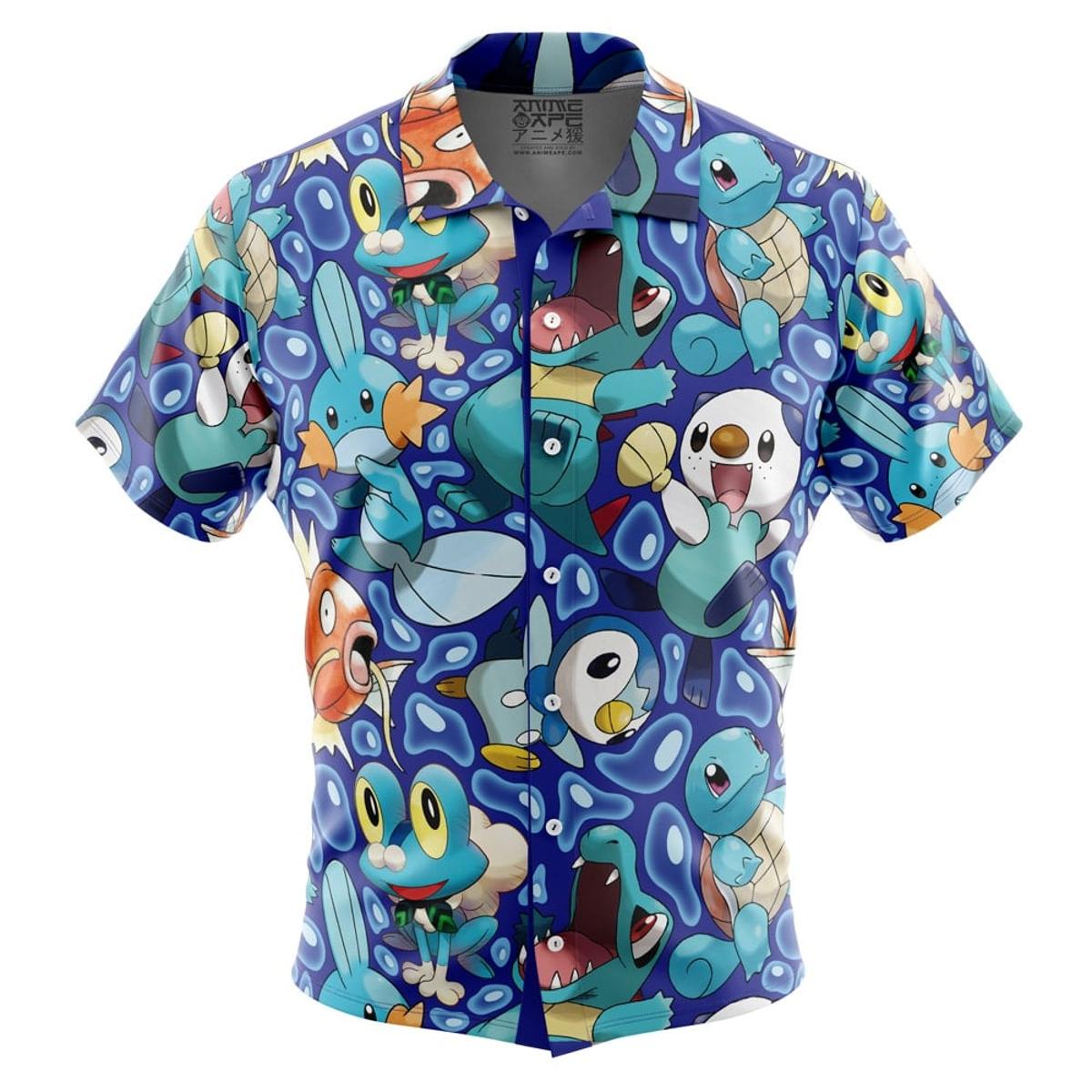 Pikachu Hawaiian Pokemon Shirt Size Fron S To 5xl