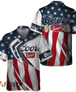 Coors Banquet Fourth Of July Esports Hawaiian Shirt For Family