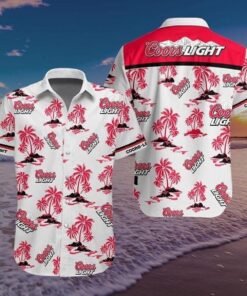 Coors Light Beer Hawaiian Shirt Tropical Island Gift For Beach Lovers