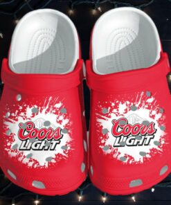 Strong Break The Wall Coors Light Crocs