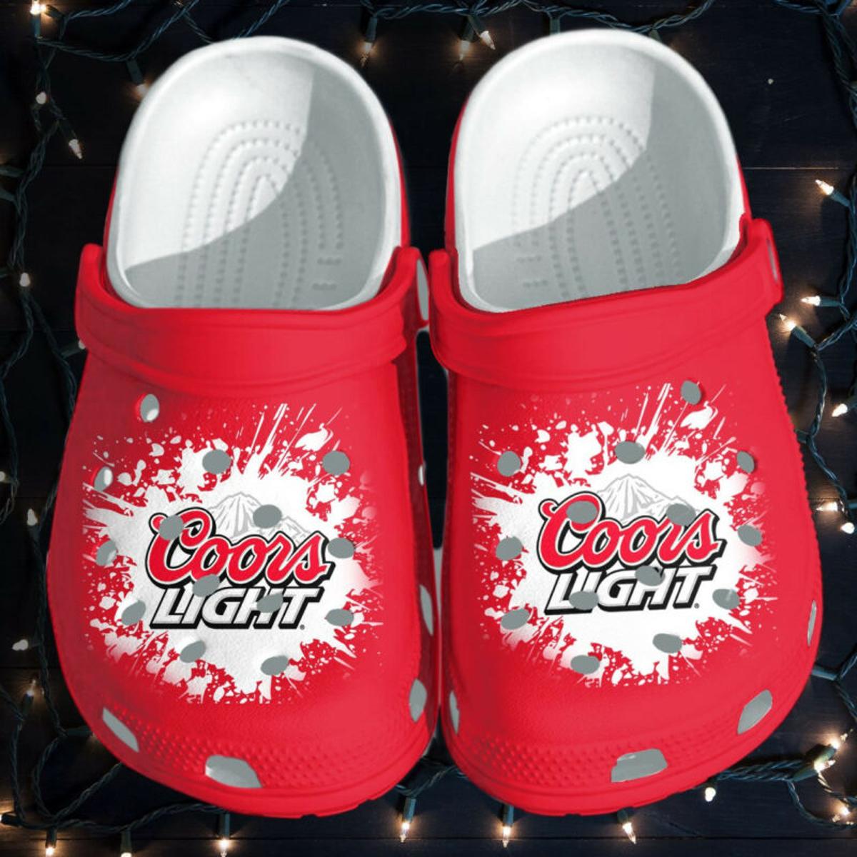 Coors Light Crocs For Mens And Womens