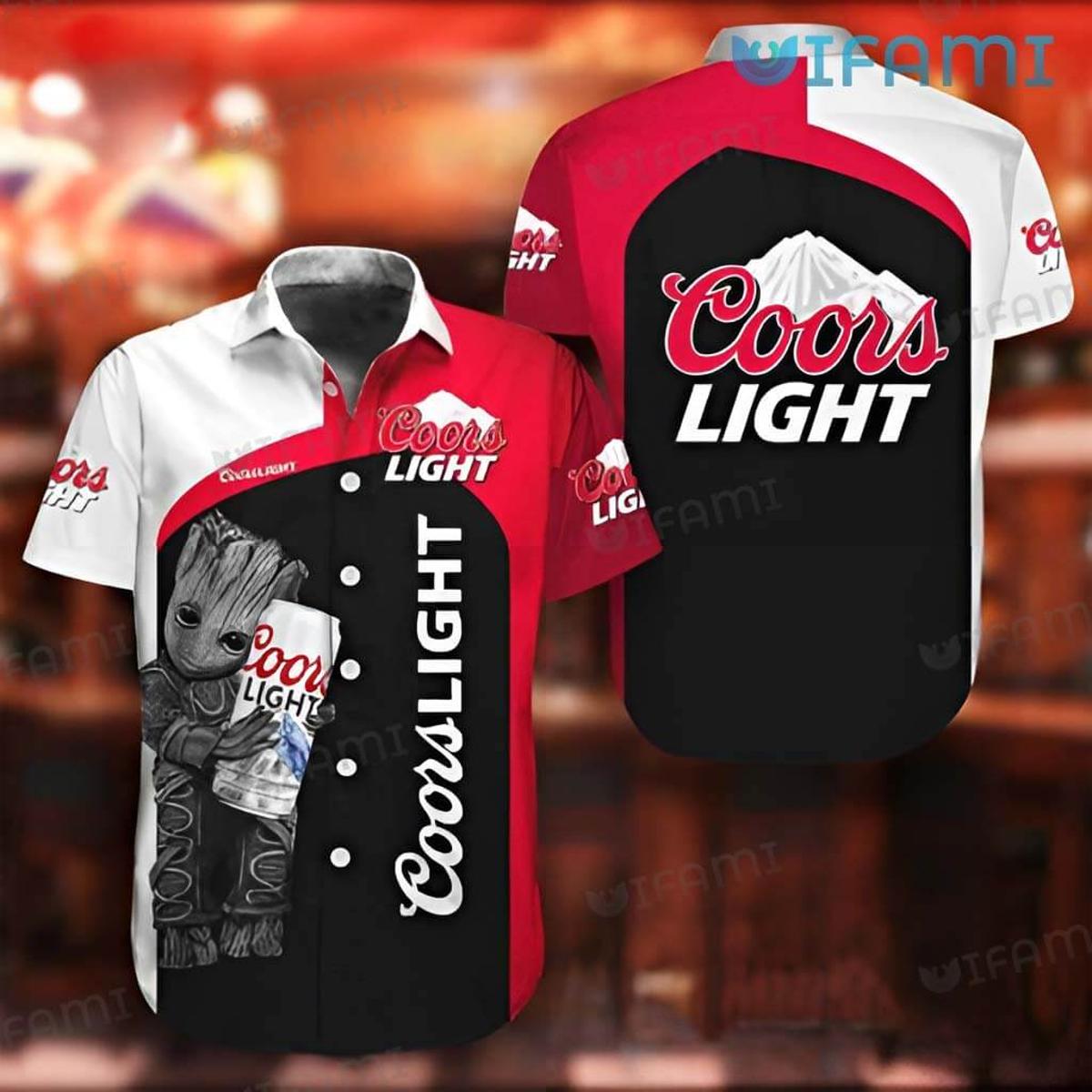 Summer Vibes Coors Light Beer Hawaiian Shirt Gift