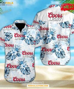 Coors Light Hawaiian Shirt Beer Lovers Gift