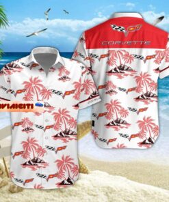Classic Cars Corvette Hawaiian Shirt For Men Women