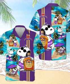 Crown Royal Charlie Brown Hawaiian Shirt For Men Women