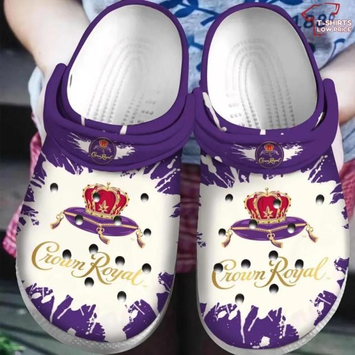 Crown Royal Crocs Clog Shoes For Men And Women