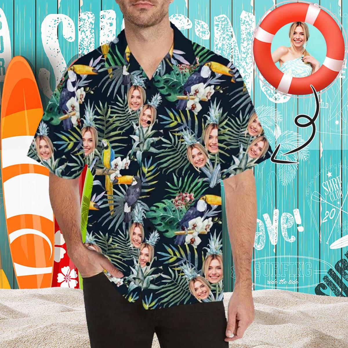 Parrot Hawaiian Shirt Outfit For Men