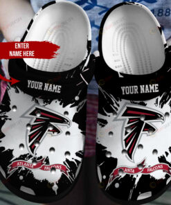 Custom Name Atlanta Falcons Crocs For Fans