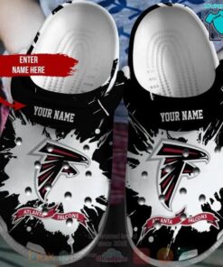 Custom Name Atlanta Falcons Crocs For Fans