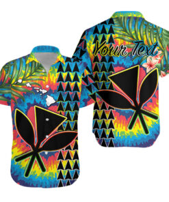 Lgbt Symbols Neon Colorful Rainbow Aloha Shirt Gifts Idea