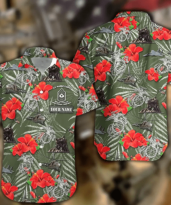 Marine Corps Hawaiian Shirt Custom Your Name Military Gifts