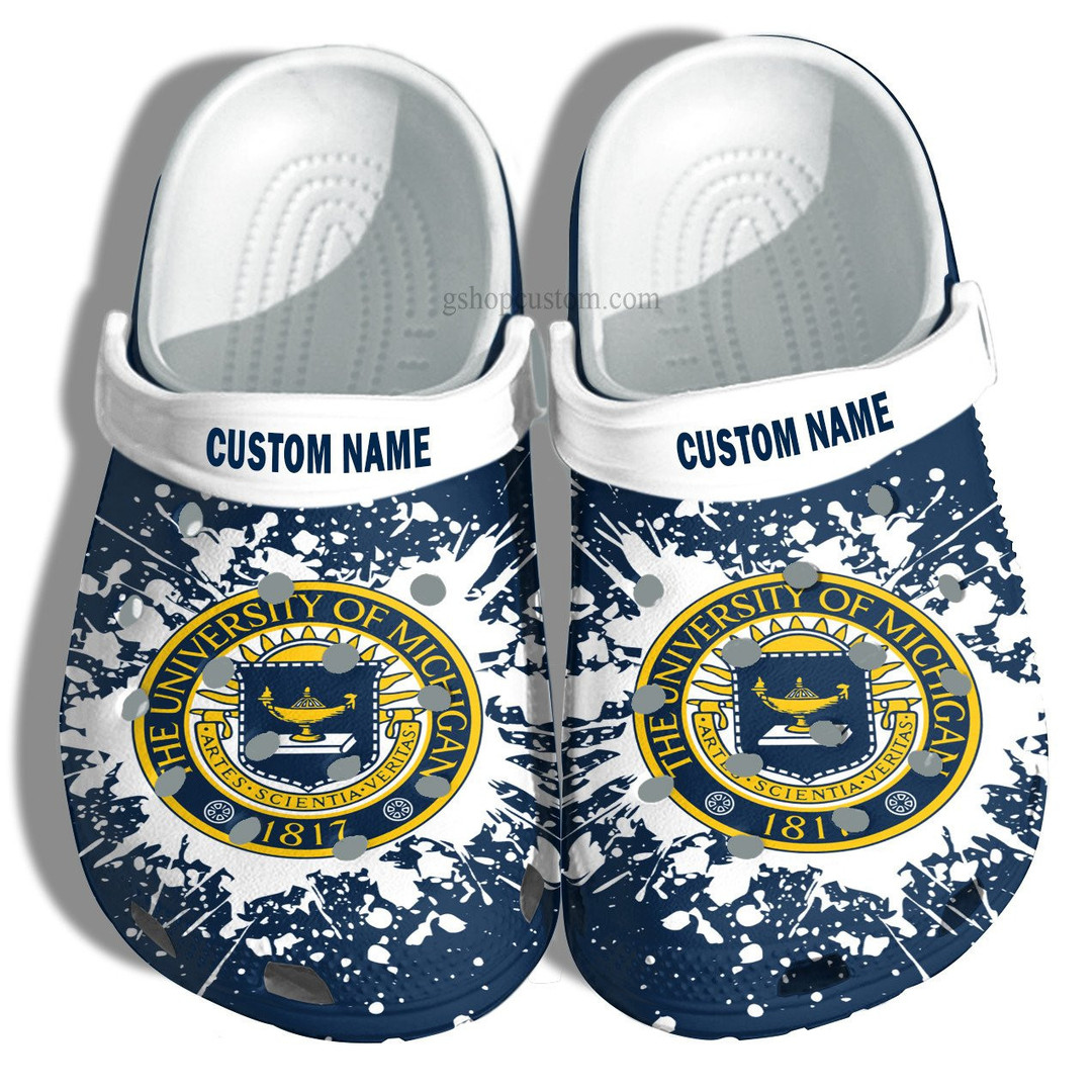 Michigan Wolverines Crocs For Men Women And Kids